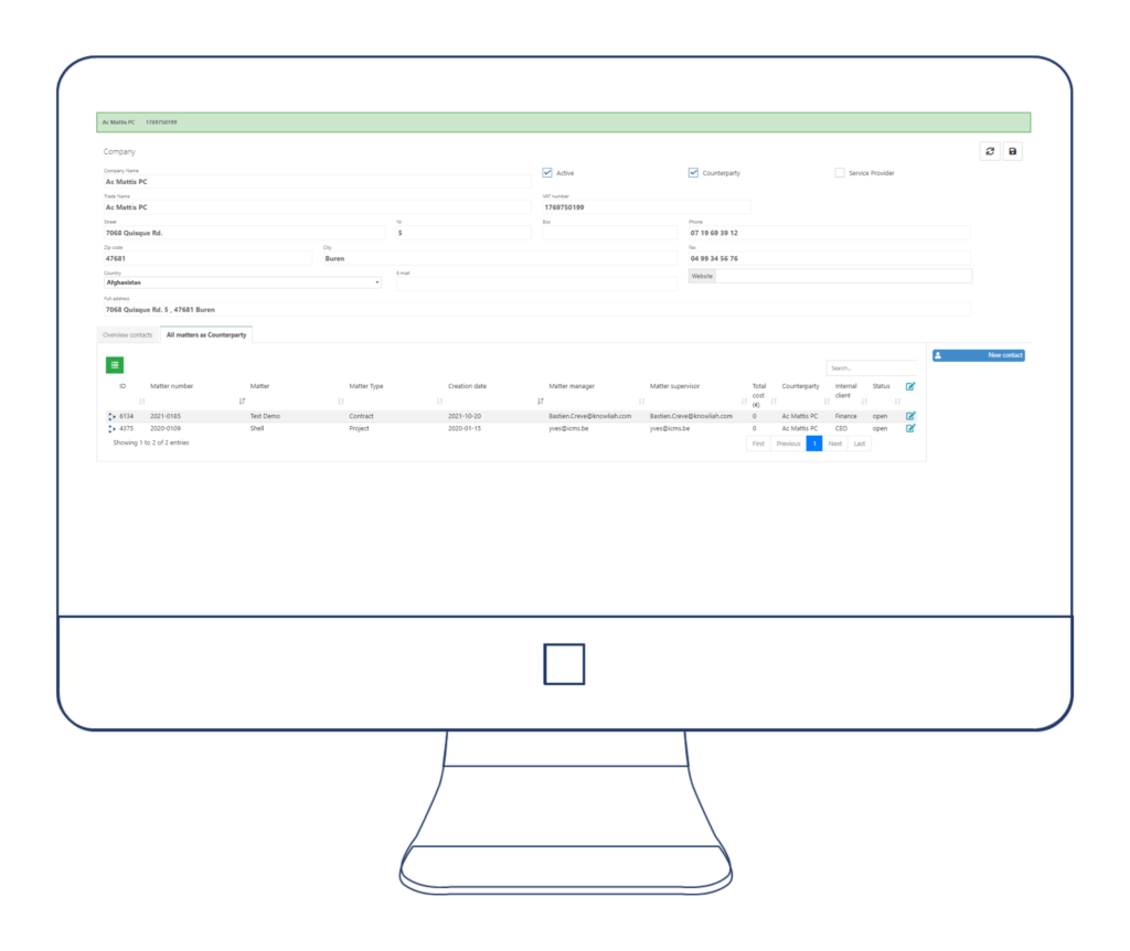 Stakeholder Compliance Management